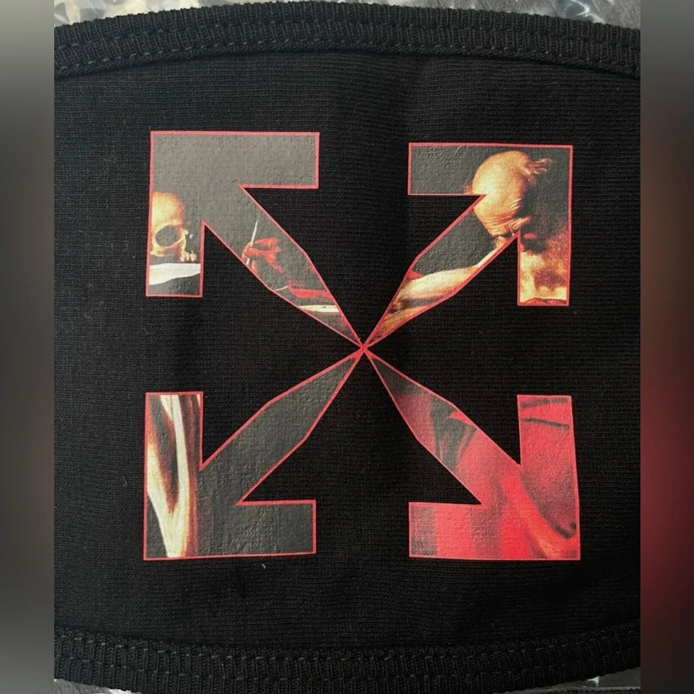 OFF WHITE Caravaggio Mask in Black. Brand New with tags